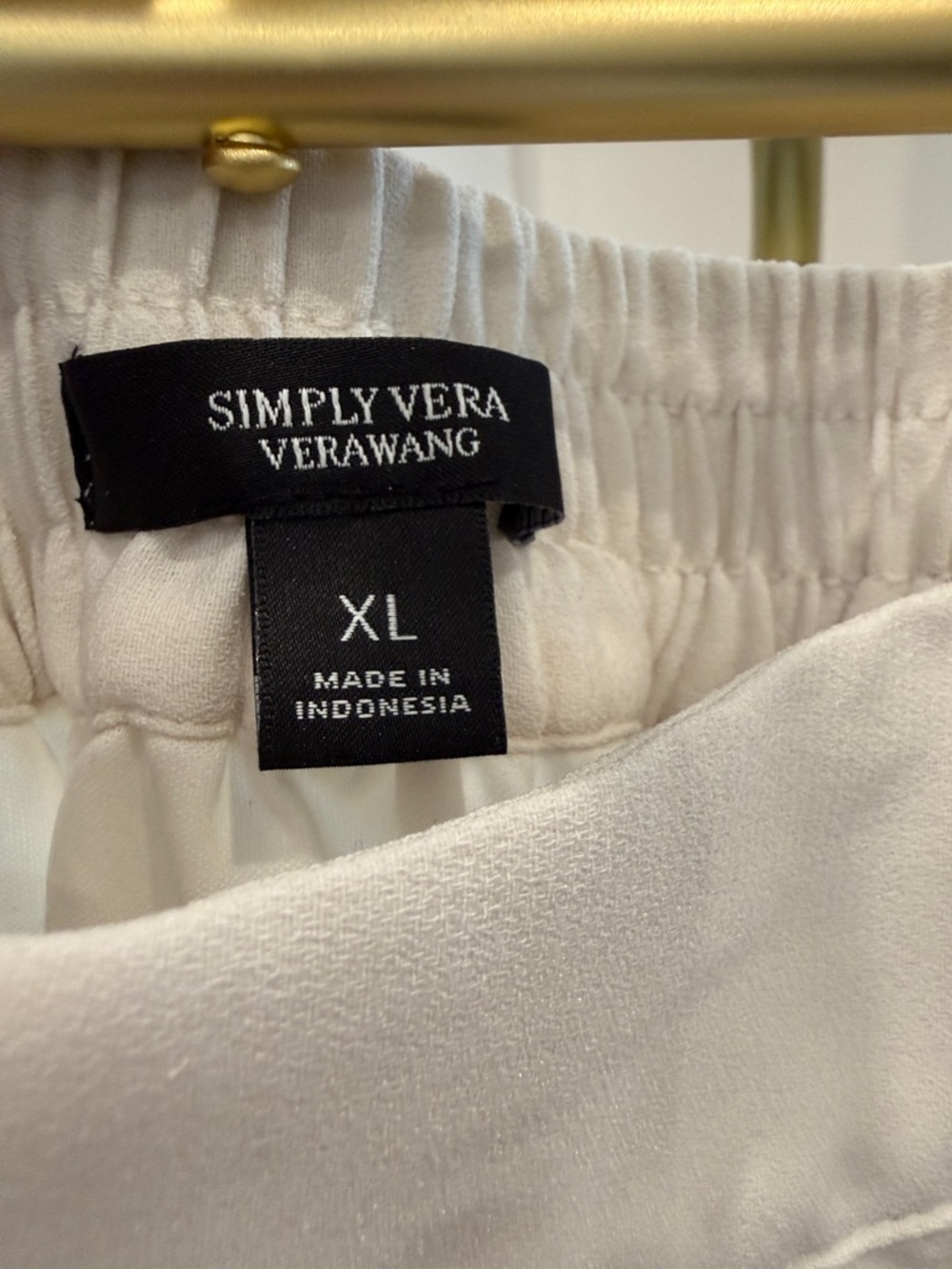 Simply Vera Vera Wang Pleated Midi Skirt in Light Beige - Picture 2 of 6